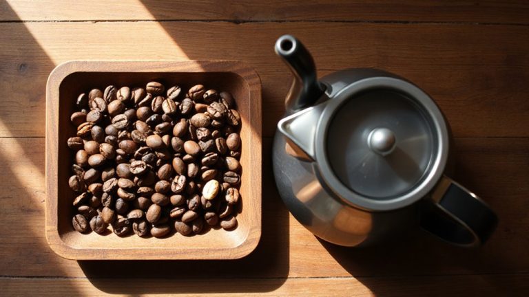 lower brew temp aged beans