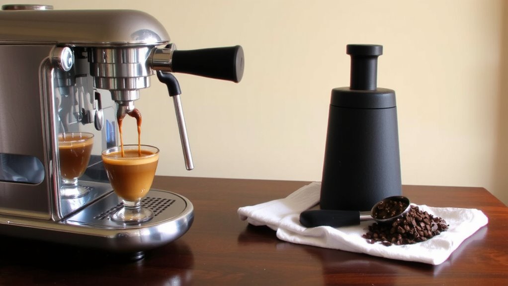 lower tds sweeter espresso
