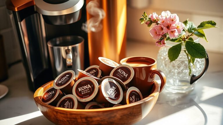 luxurious kona morning coffee