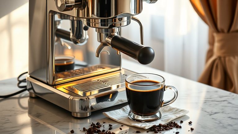 luxurious morning espresso machines