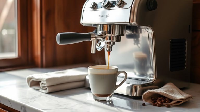 luxurious morning espresso machines