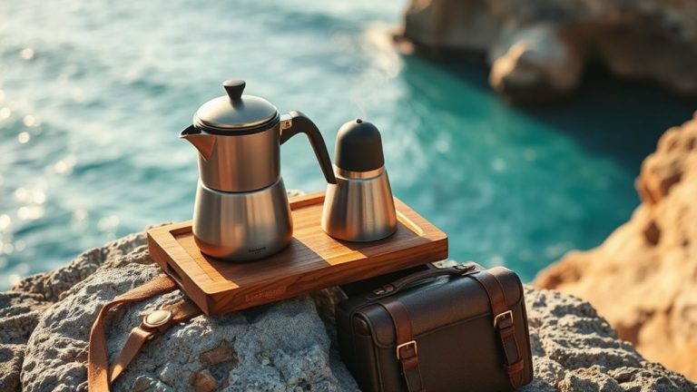 luxury travel coffee makers