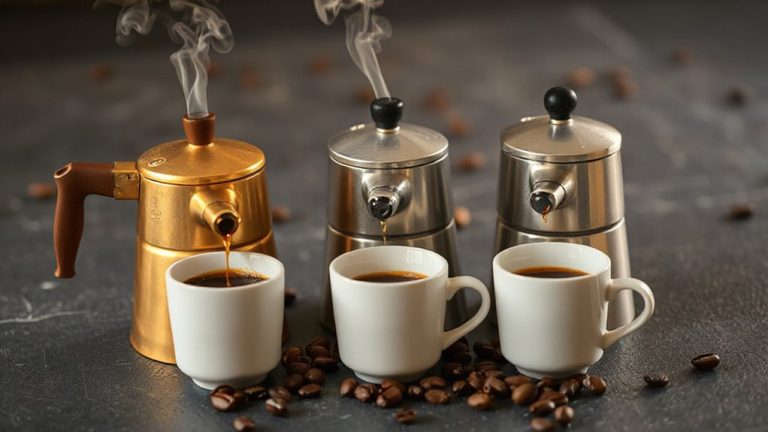 material effects on espresso
