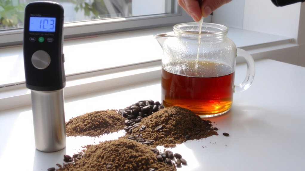 measuring coffee strength precisely