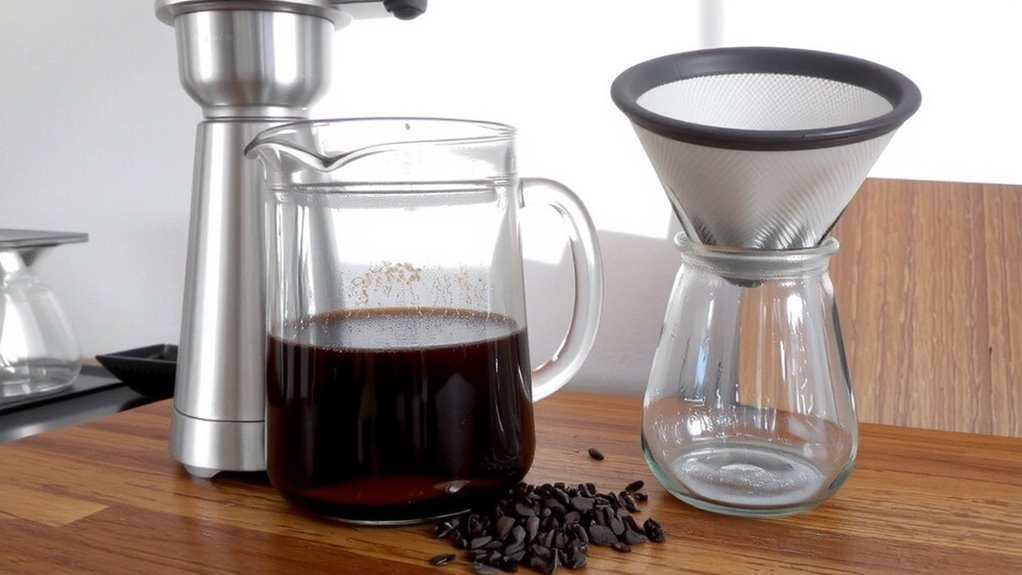 medium coarse grind for cold brew