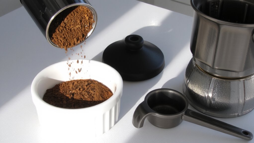 medium fine grind for balance