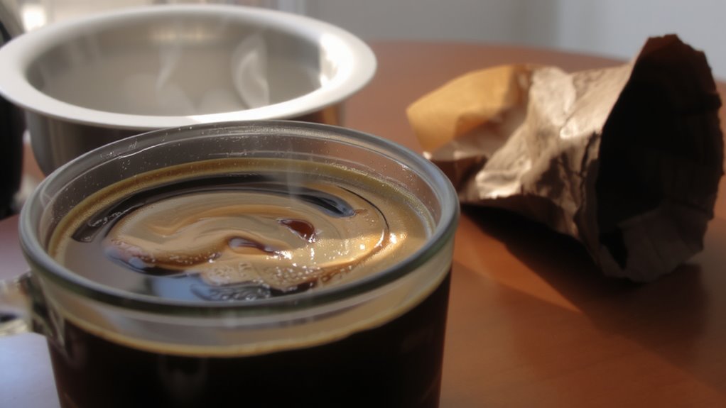 metal filters enhance coffee flavor