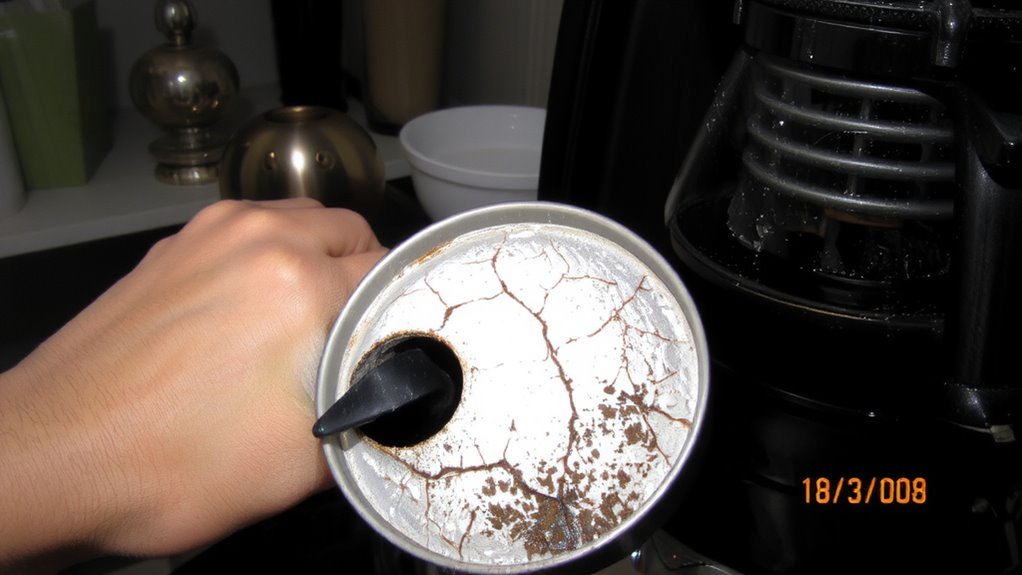 mineral buildup ruins coffee taste