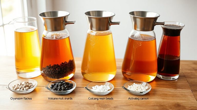mineral filter impact on cold brew