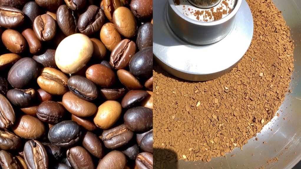 moisture affects grind consistency