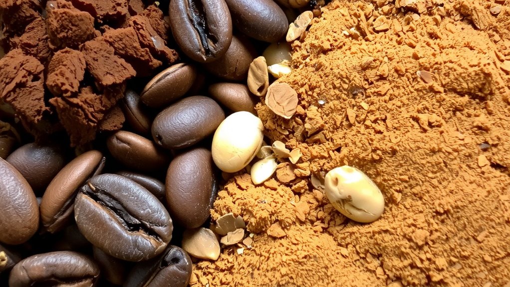 moisture causes coffee clumping