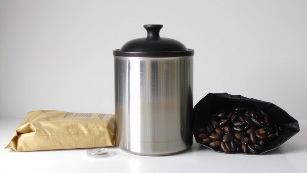 moisture degrades coffee freshness