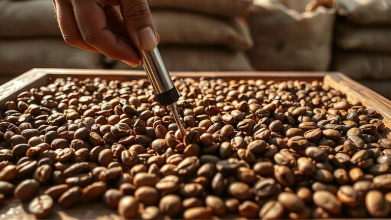 monitoring washed coffee moisture