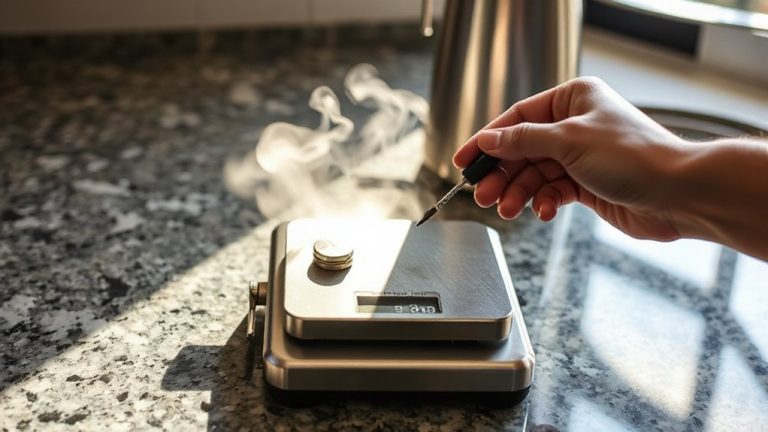 monthly scale calibration for coffee