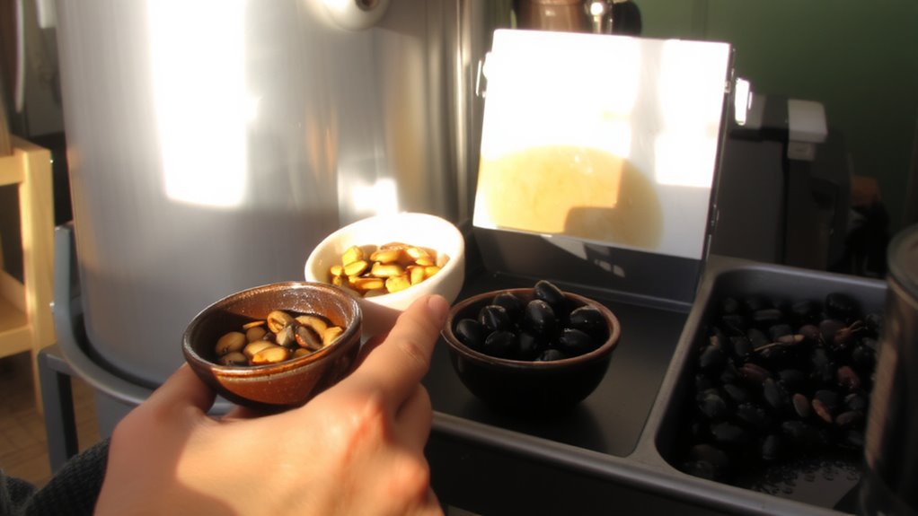 mucilage sweetness in light roast