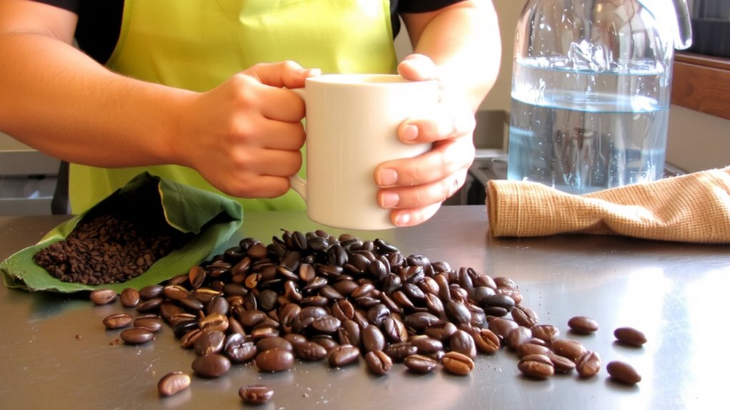 musty moldy coffee alert
