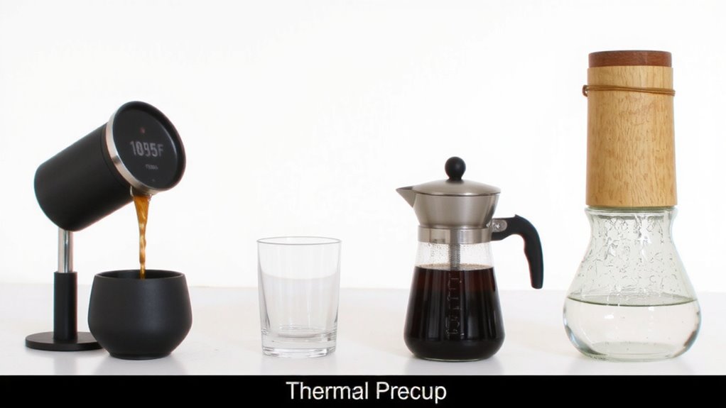 optimal brew temperatures by method