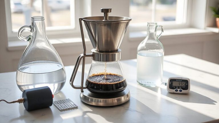 optimal coffee brew water