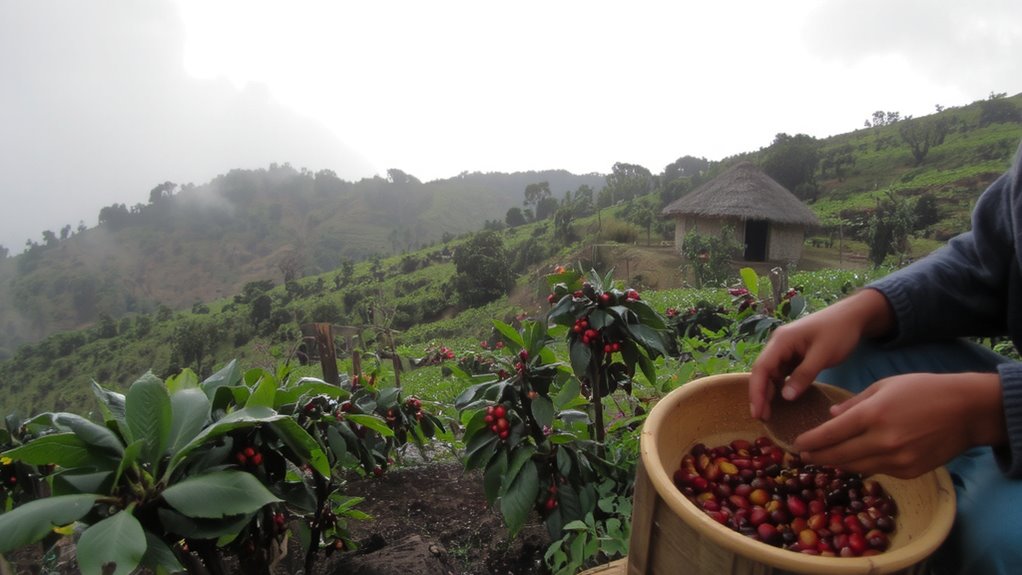 origin of african coffee