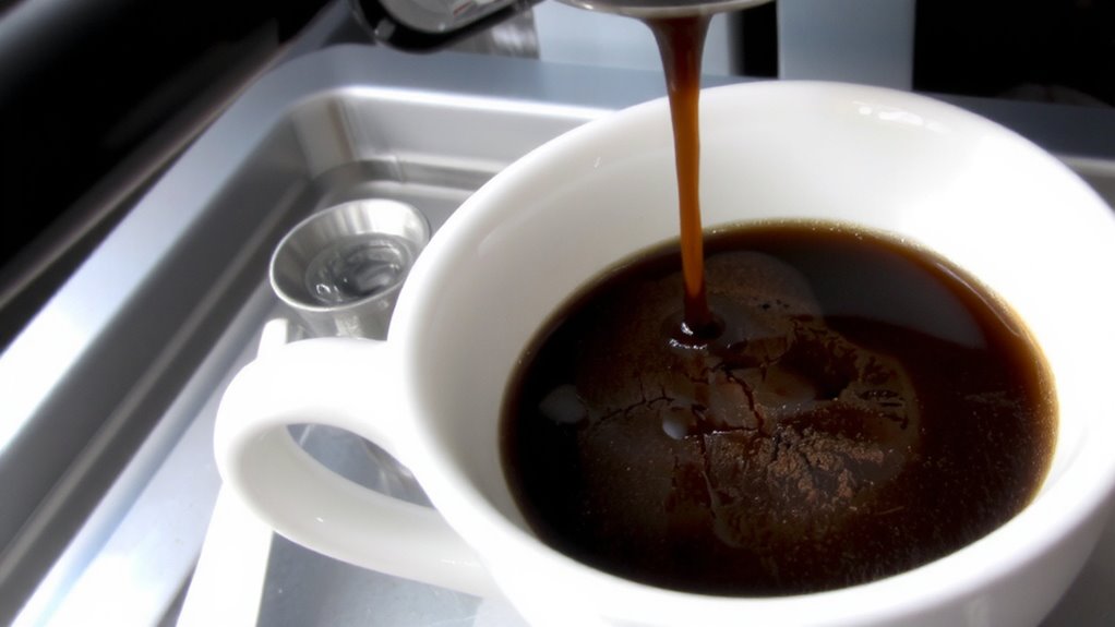 over extraction causes bitter espresso