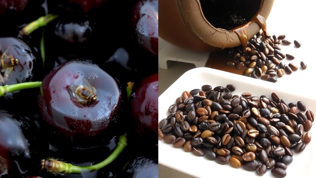 overripe cherries cause fermentation issues
