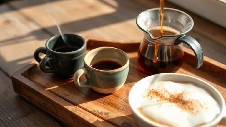 perfect morning coffee experience