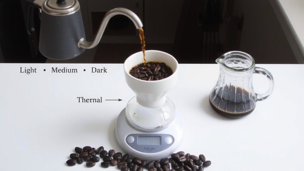 perfect temperature for roast level