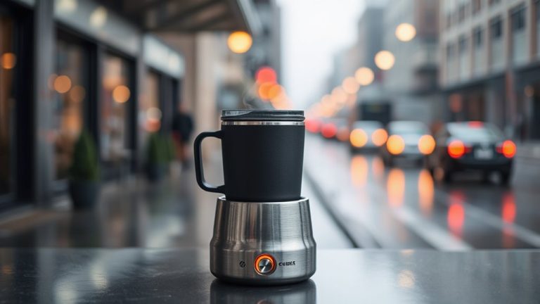portable coffee heaters on the go
