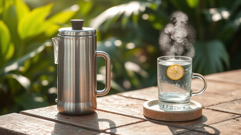portable coffee makers for heat