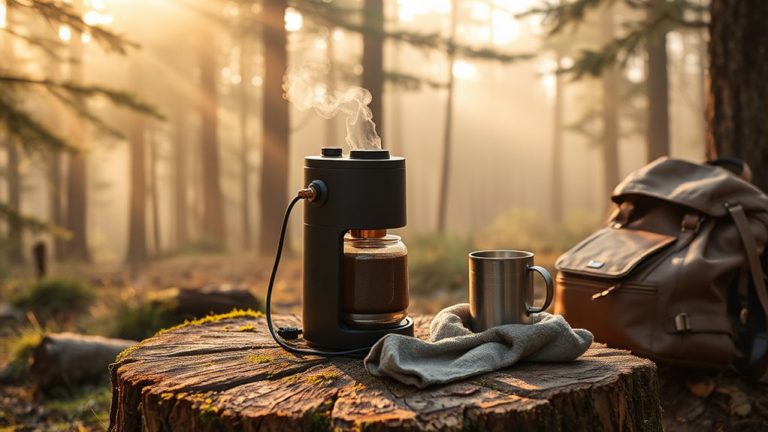 portable coffee makers for off grid adventures