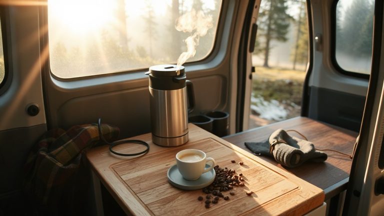 portable coffee makers for van life