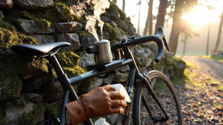 portable espresso for cyclists on the go