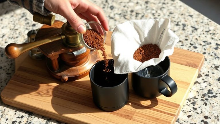 portable pour over grinding