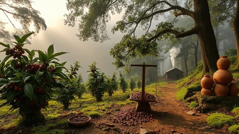 pre colonial african coffee trade