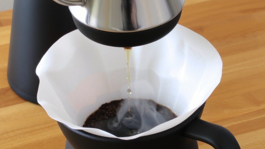 pre wetting coffee maker features