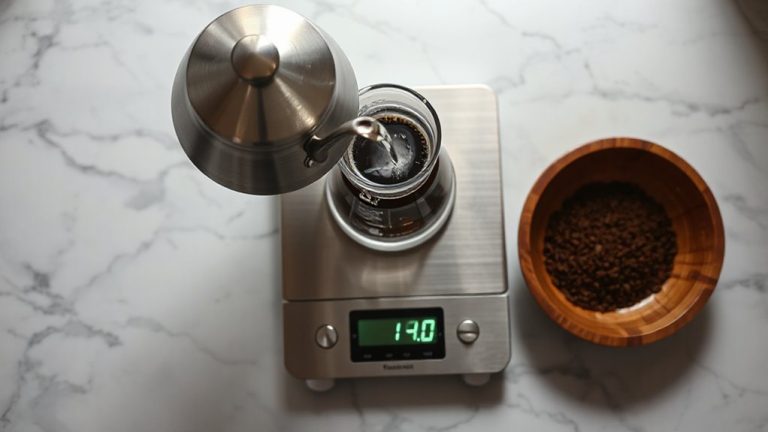 precision coffee brewing scale