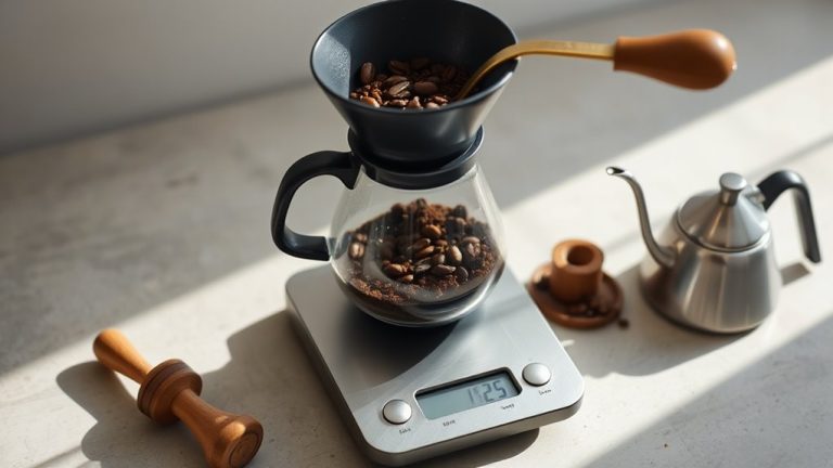 precision coffee brewing scales