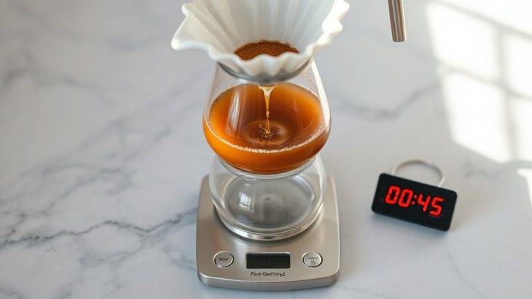 precision pour over brewing