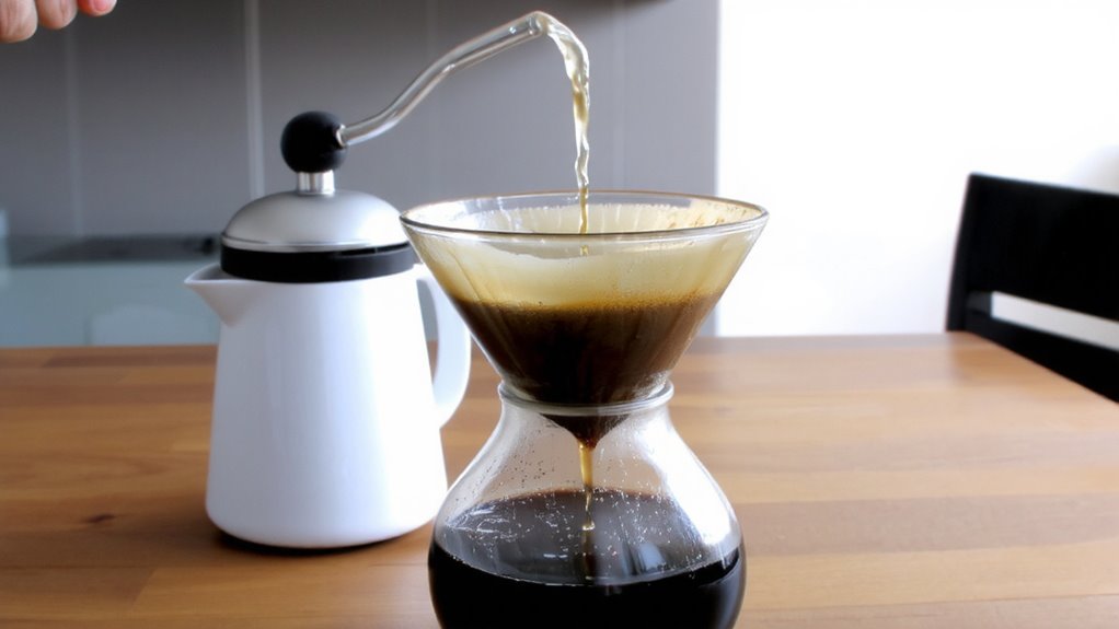 pulse pour technique