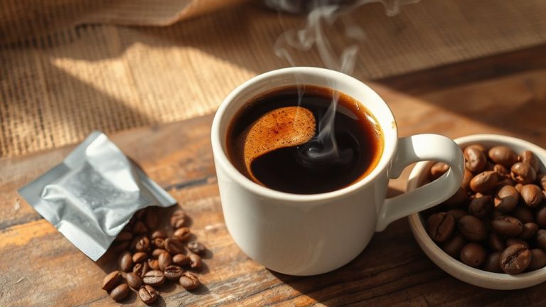real tasting flavored instant coffee