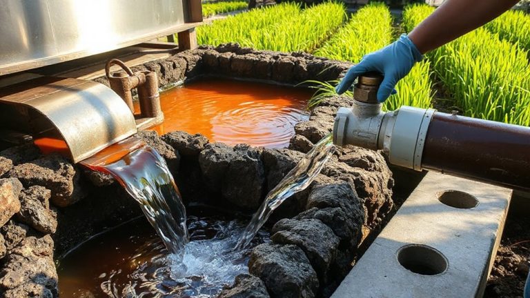 reclaimed water in coffee washing