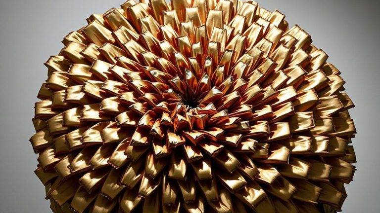 recycled coffee packaging art