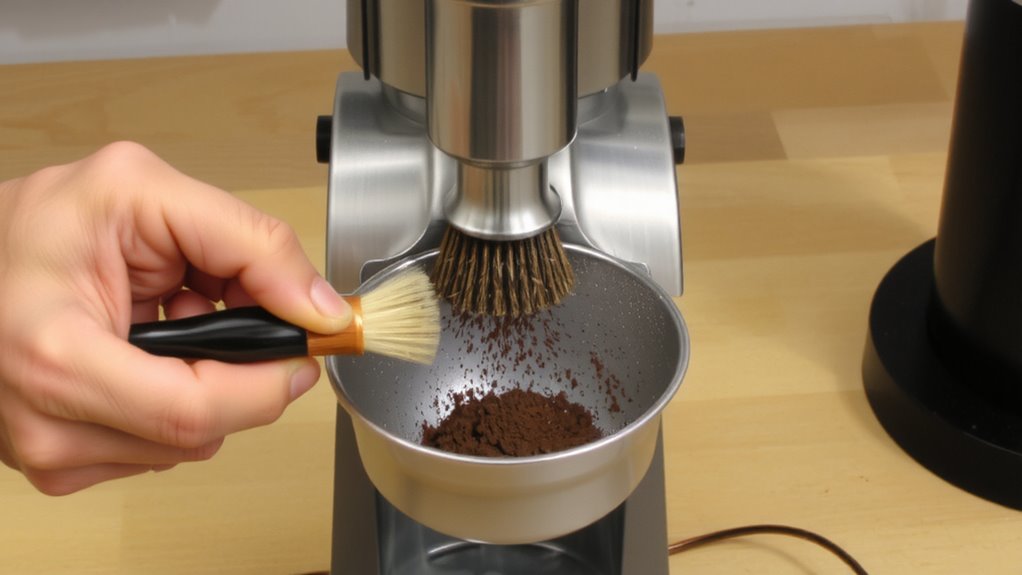 reduce grinder static instantly