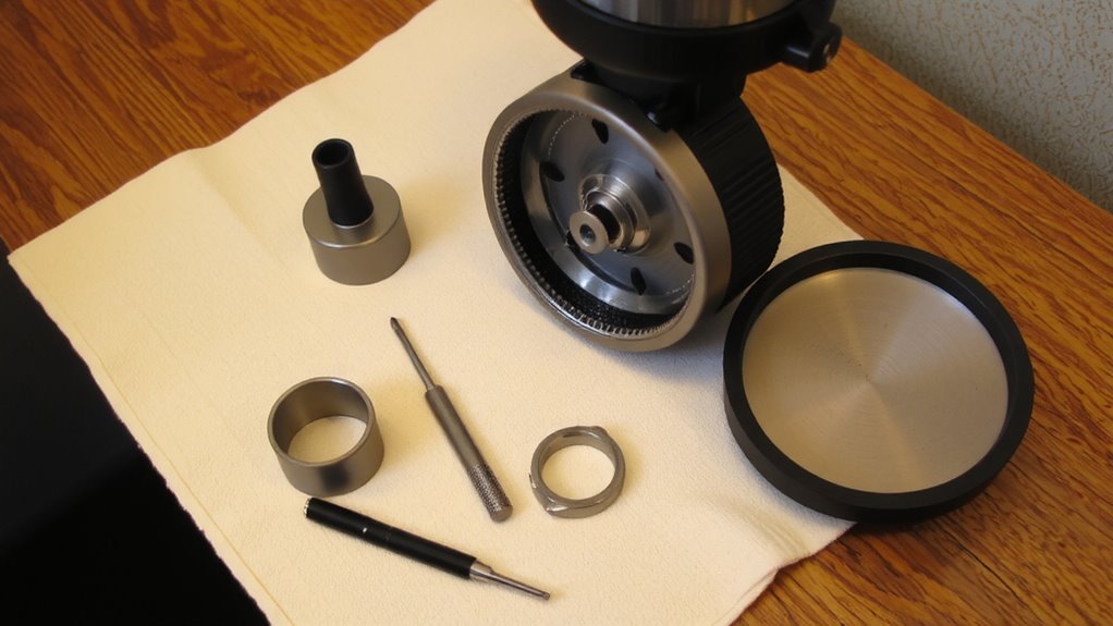 remove burrs safely
