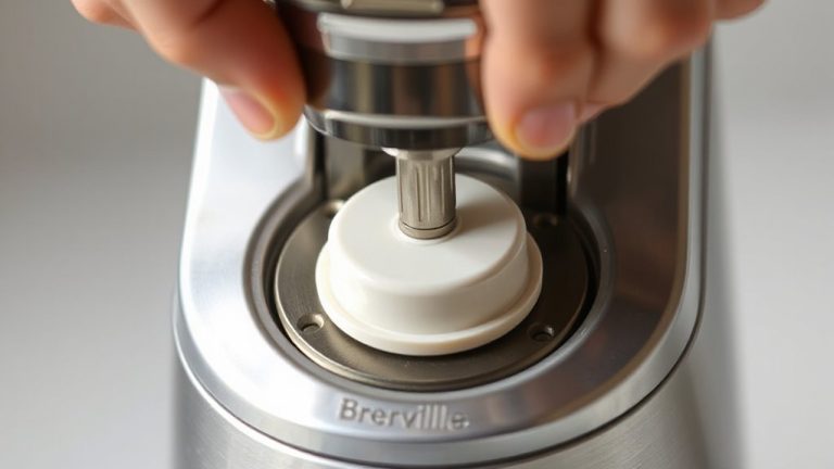 replace burrs breville grinder