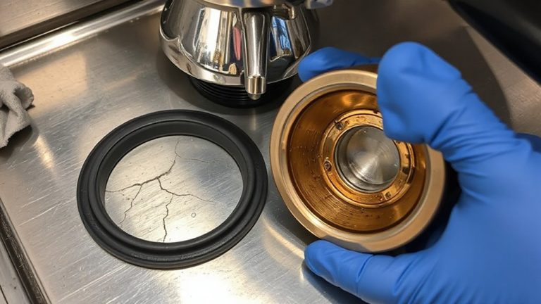 replace faulty group gasket