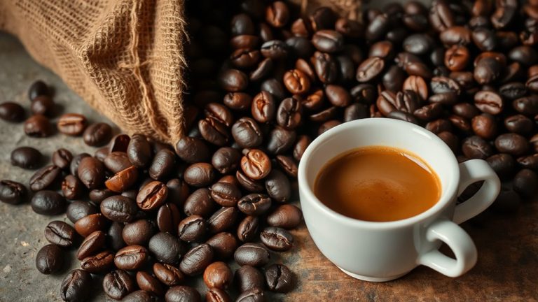 rich bold espresso beans