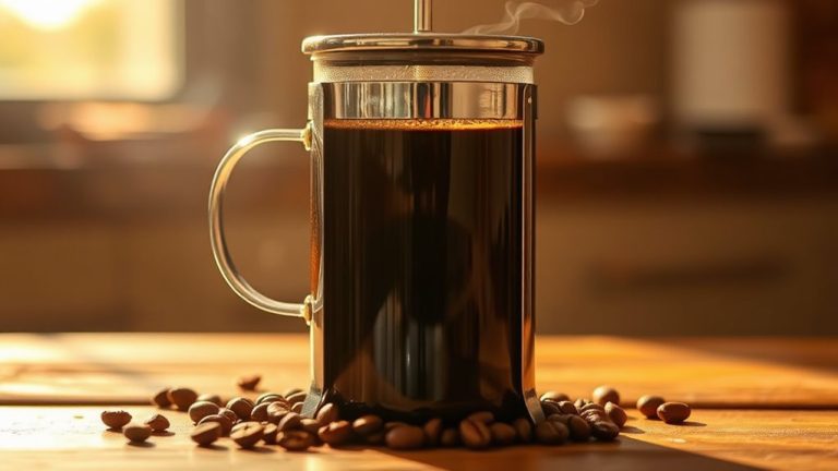 rich bold french press coffee