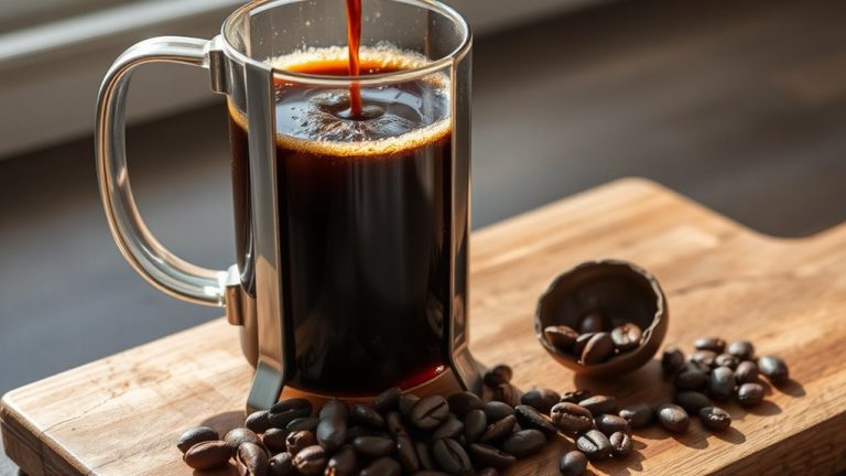 rich bold french press coffee