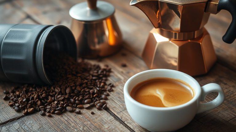 rich pre ground moka pot coffee